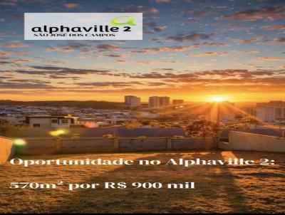 Terreno em Condom�nio para Venda, em S�o Jos� dos Campos, bairro Condom�nio Residencial Alphaville II